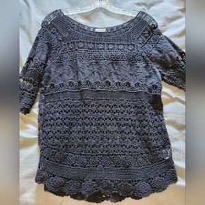 Eye Shadow Crochet Top